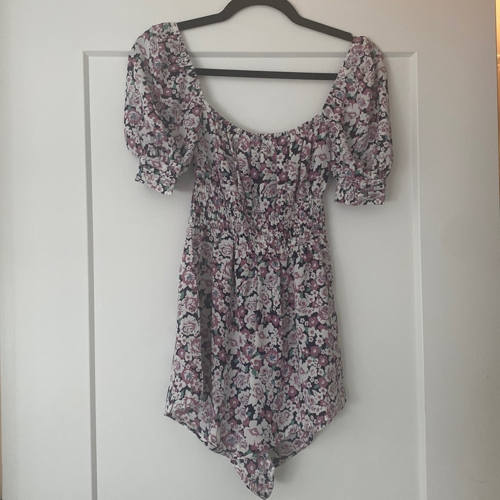 NWT floral romper
